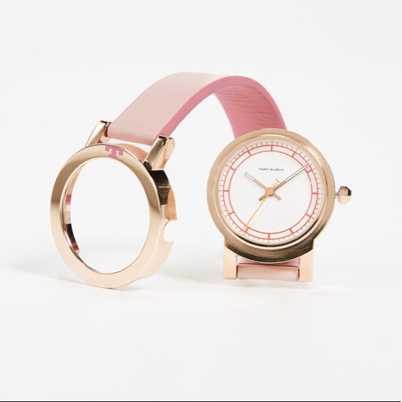 Tory Burch Accessories - ✨ SOLD ✨ Tory Burch Ellsworth Leather Strap Watch